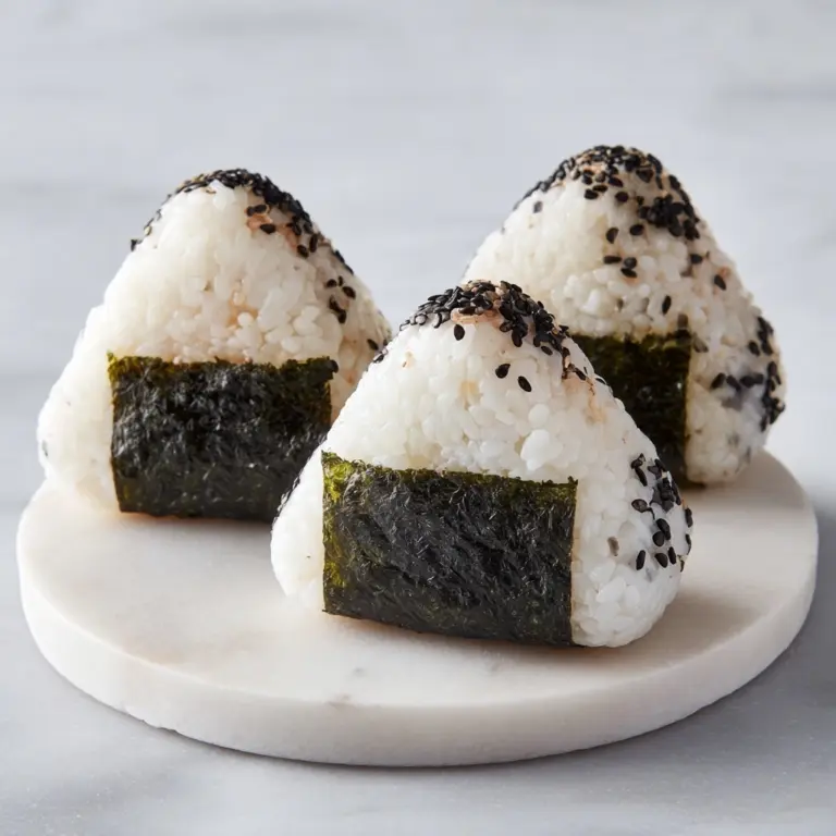 Quick & Easy Spicy Tuna Onigiri Recipe