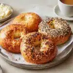 Air Fryer Protein Bagels Recipe