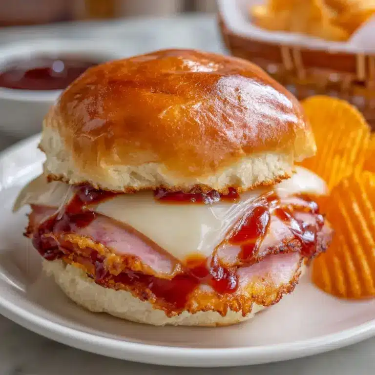Baked Ham and Cheese Sliders Recipe