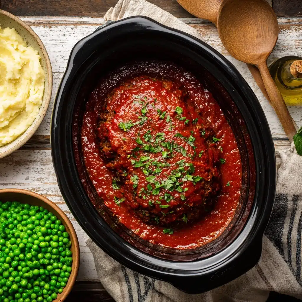 Crockpot Meatloaf Recipe - Recipe Image