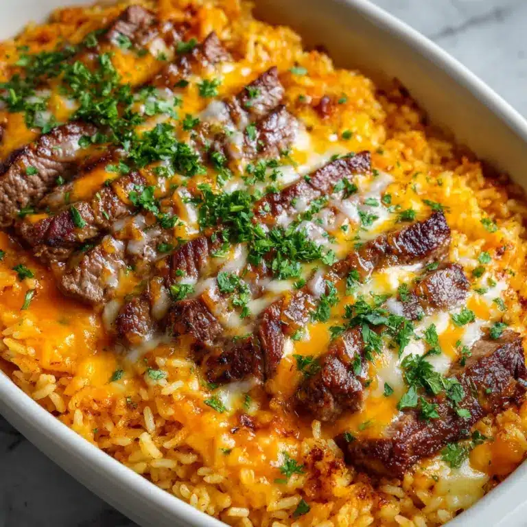 Steak & Queso Rice Recipe
