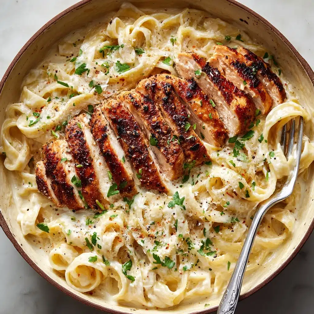 How to Make Chicken Alfredo Recipe - Recipe Image