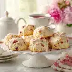 Ridiculously Easy Lemon Raspberry Scones Recipe