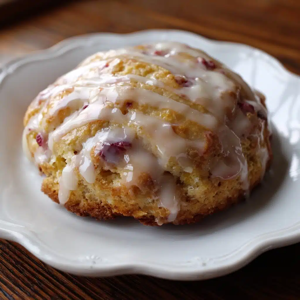 Ridiculously Easy Lemon Raspberry Scones Recipe - Recipe Image