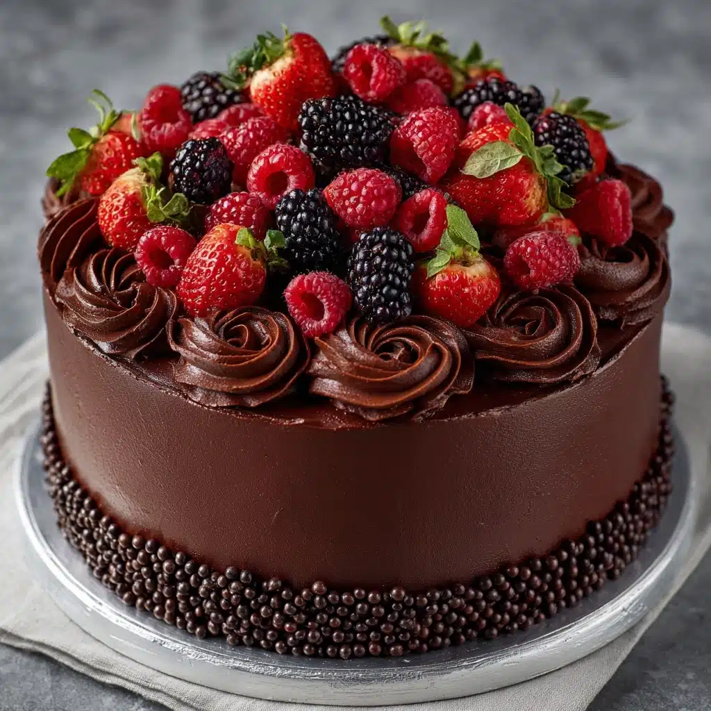 Flourless Chocolate Cake Recipe - Recipe Image
