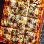 Homemade School Cafeteria Pizza Recipe