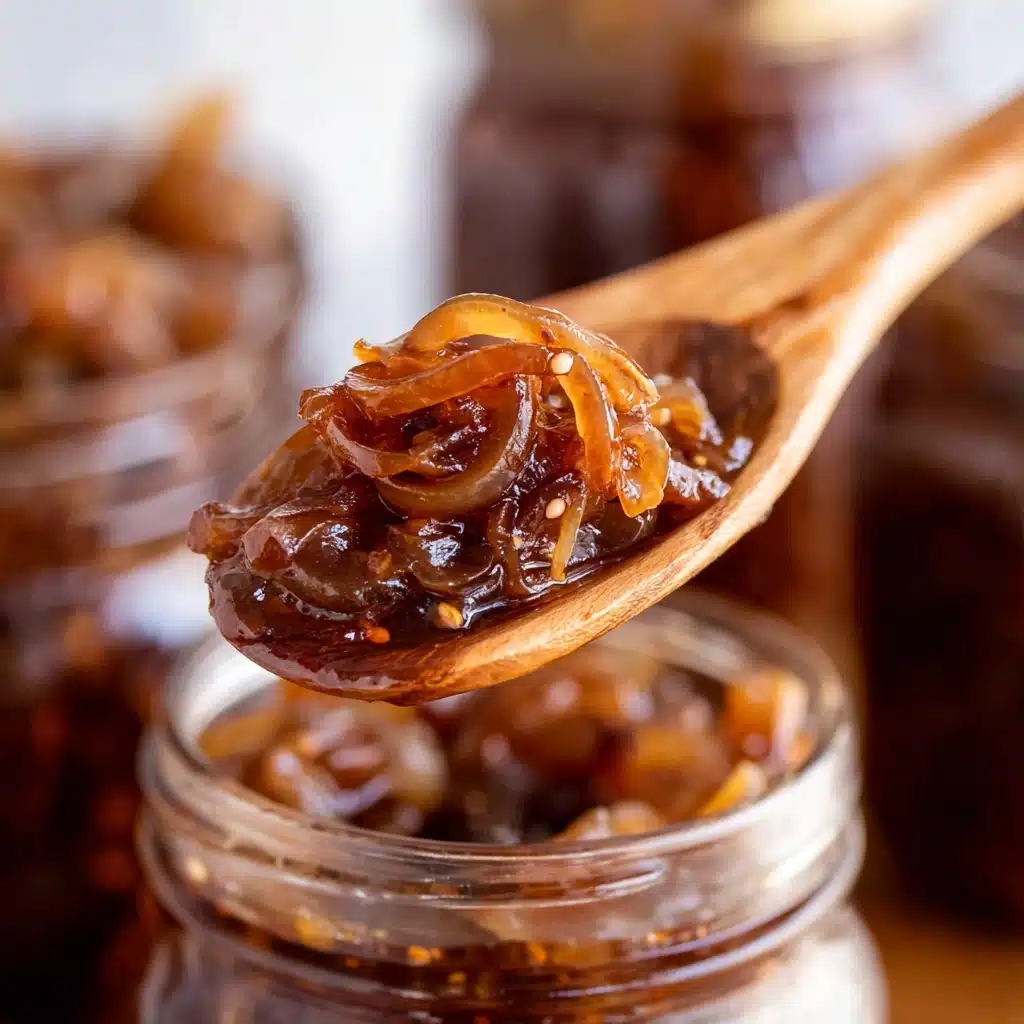 Caramelized Onion Jam with Balsamic Vinegar Recipe - Recipe Image