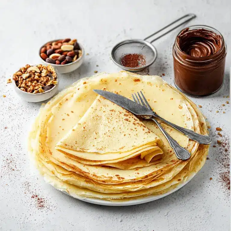 French crepes Recipe