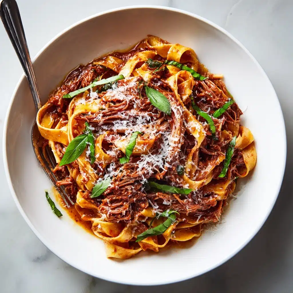 Slow Cooker Short Rib Ragu Recipe - Recipe Image