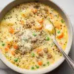 Creamy Italian Ground Chicken Soup Recipe