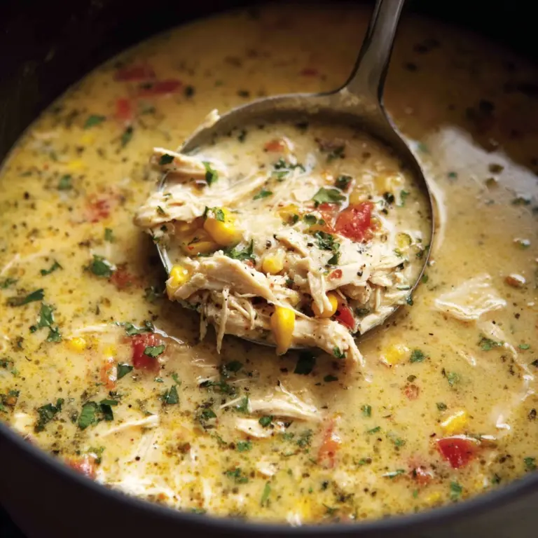 Mexican Corn Chicken Soup Recipe