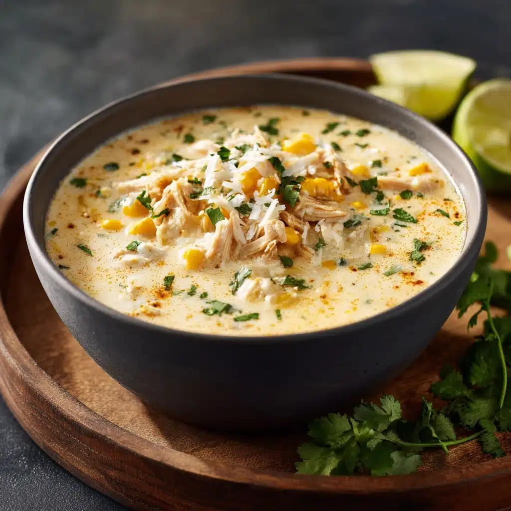 Mexican Corn Chicken Soup Recipe - Recipe Image