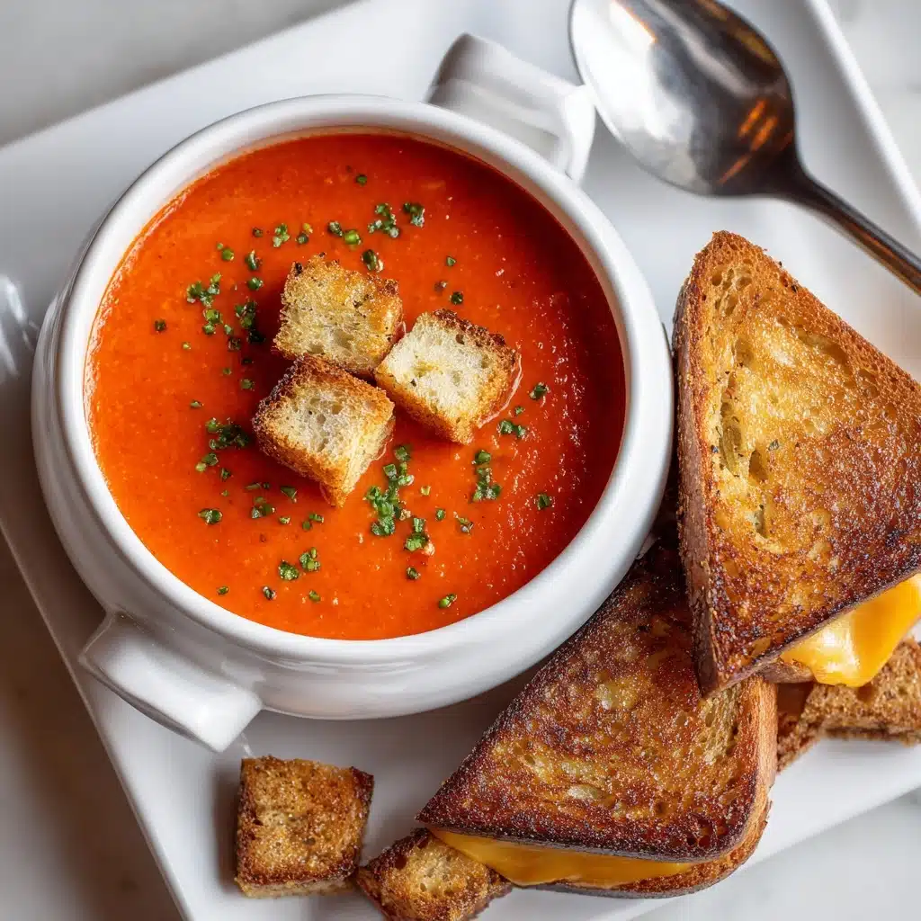Roasted Tomato Basil Soup Recipe - Recipe Image