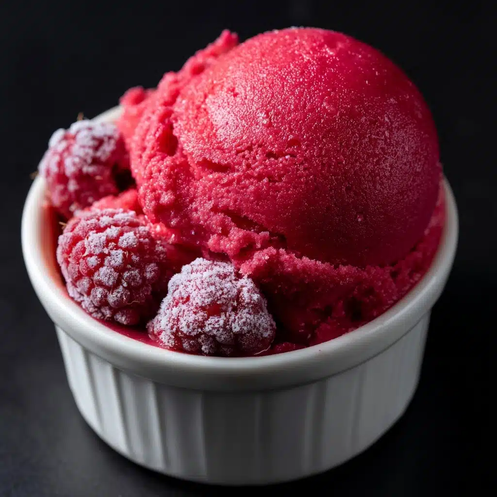 No Churn Easy Fruit Sorbet Recipe