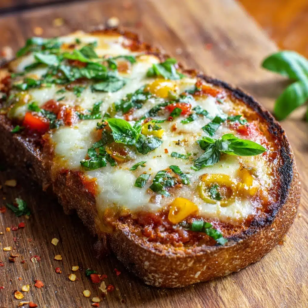 Air Fryer Pizza Toast Recipe - Recipe Image