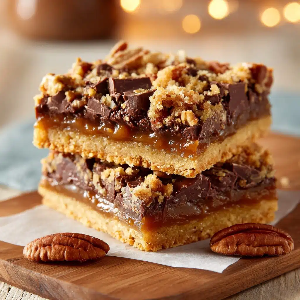 Turtle Bars Recipe - Recipe Image