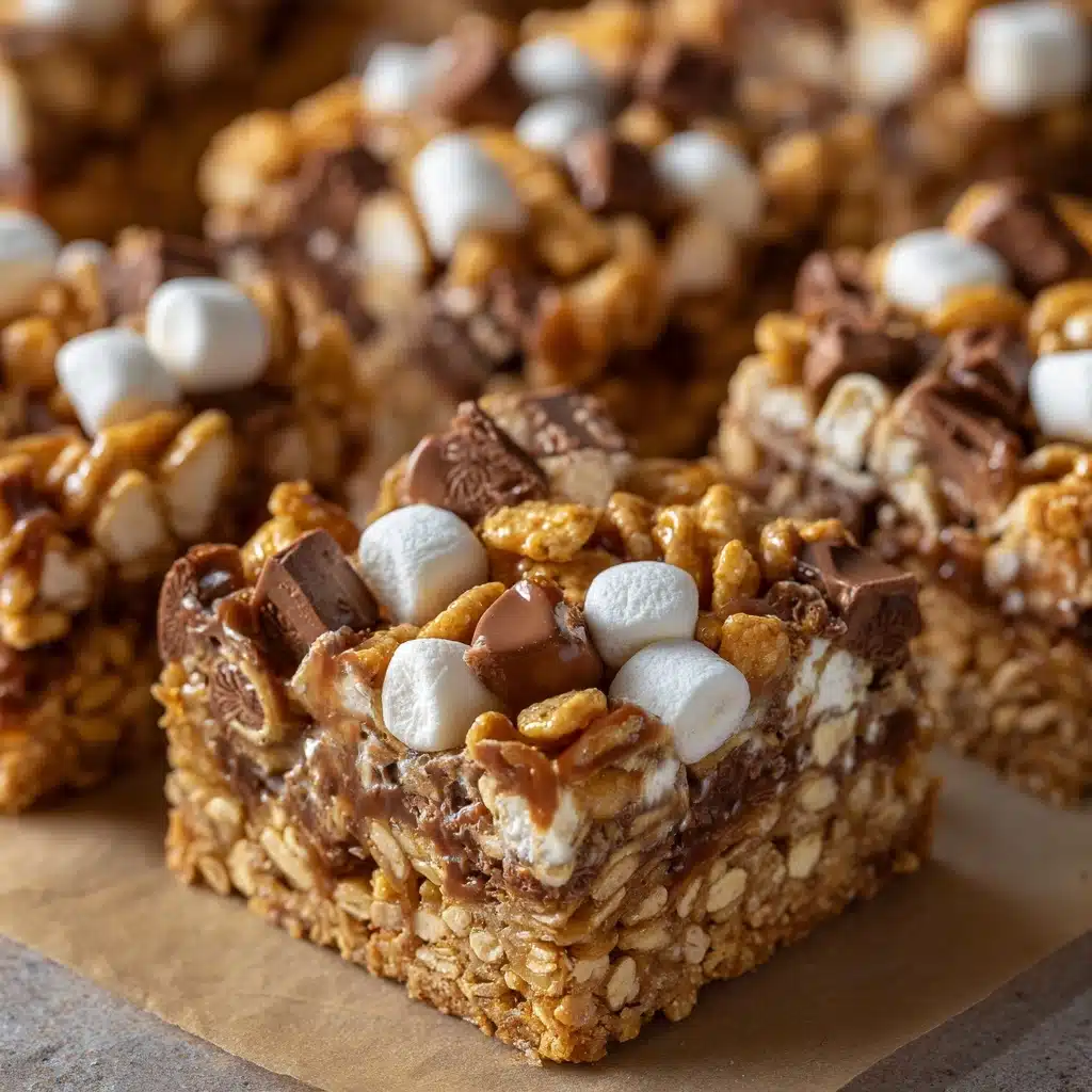 Golden Grahams S'mores Bars Recipe - Recipe Image