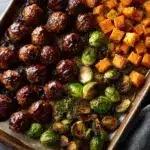 Korean BBQ Meatballs and Vegetables Recipe