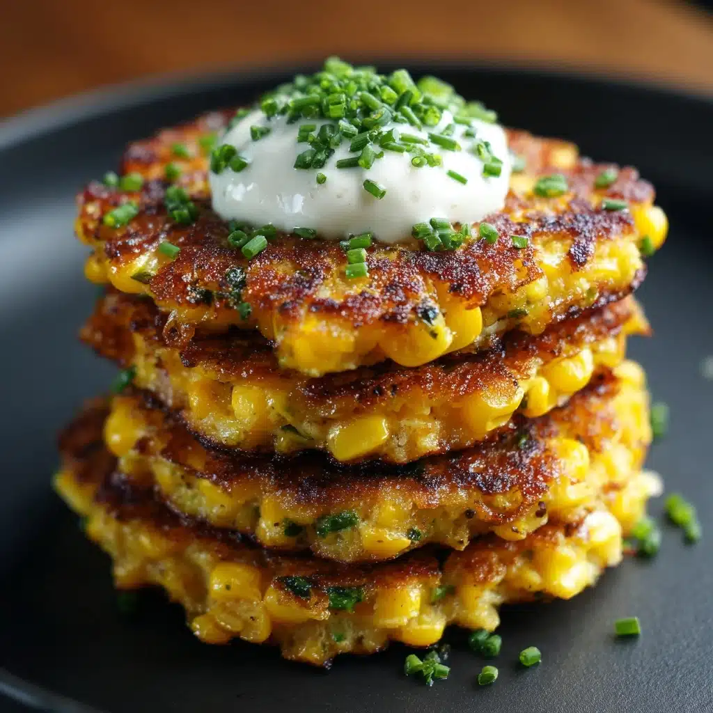 Cheesy Corn Fritters Recipe - Recipe Image