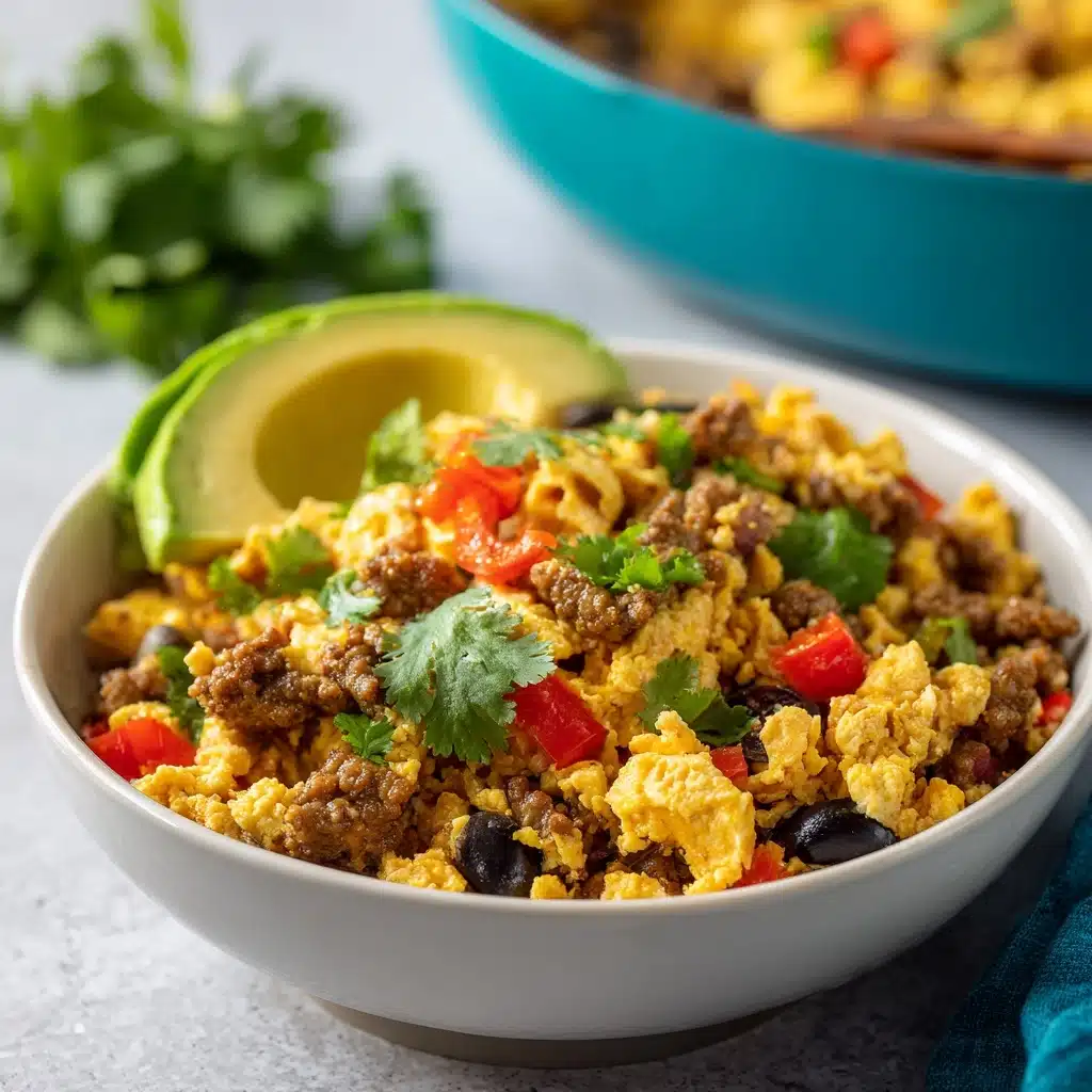 Meal Prep Taco Breakfast Scramble (Whole30, Low Carb) Recipe - Recipe Image
