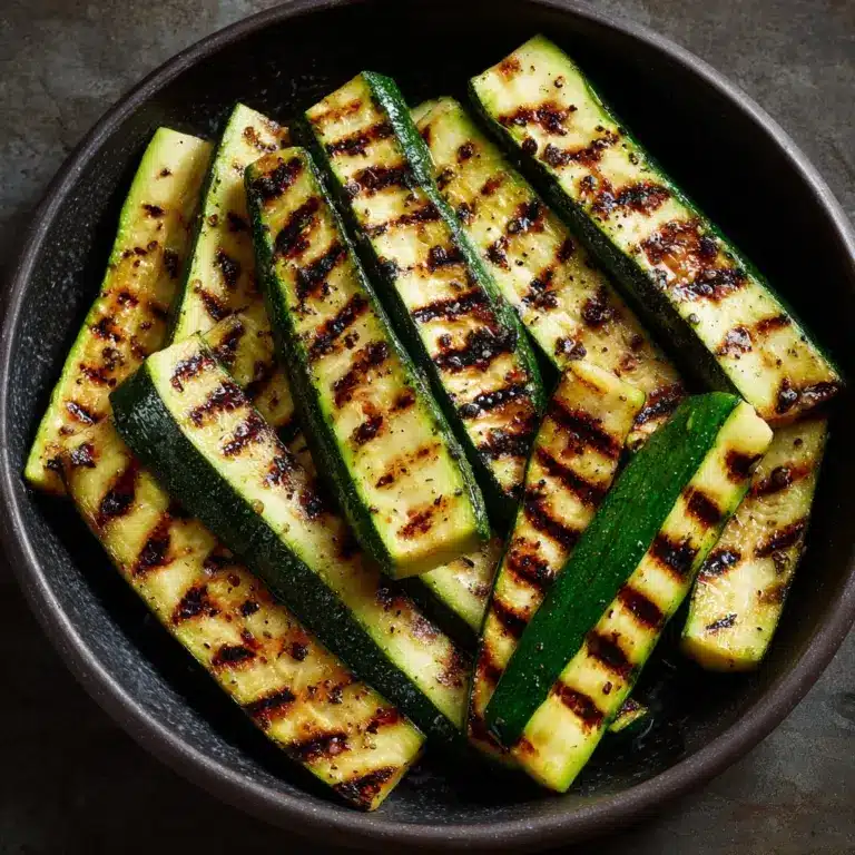 Grilled Zucchini Recipe