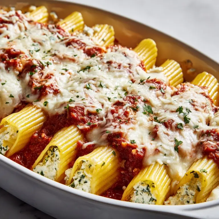 Amazing Manicotti Recipe