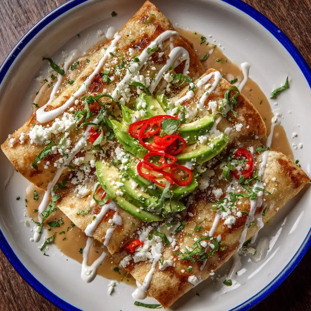 Authentic Enfrijoladas Mexicanas Recipe - Recipe Image
