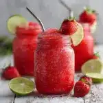 Virgin Strawberry Daiquiris Recipe