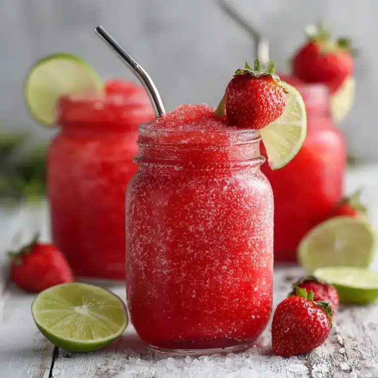 Virgin Strawberry Daiquiris Recipe