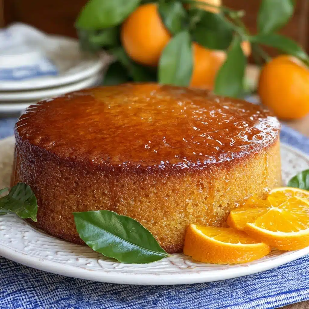 Sicilian Whole Orange Cake Recipe - Recipe Image
