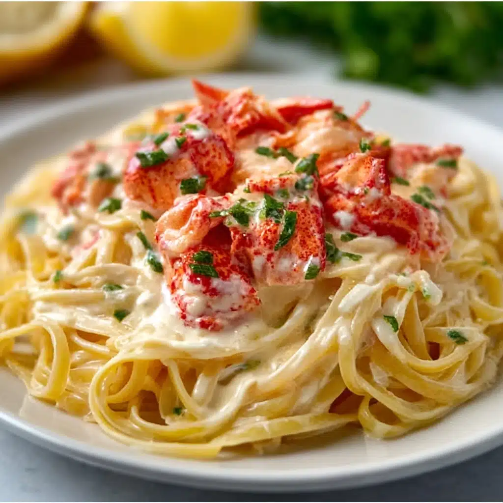 Creamy Lobster Pasta Recipe - Recipe Image