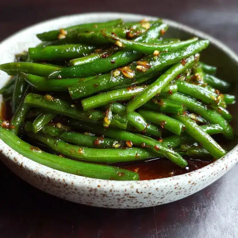 Chinese Garlic Green Beans Recipe