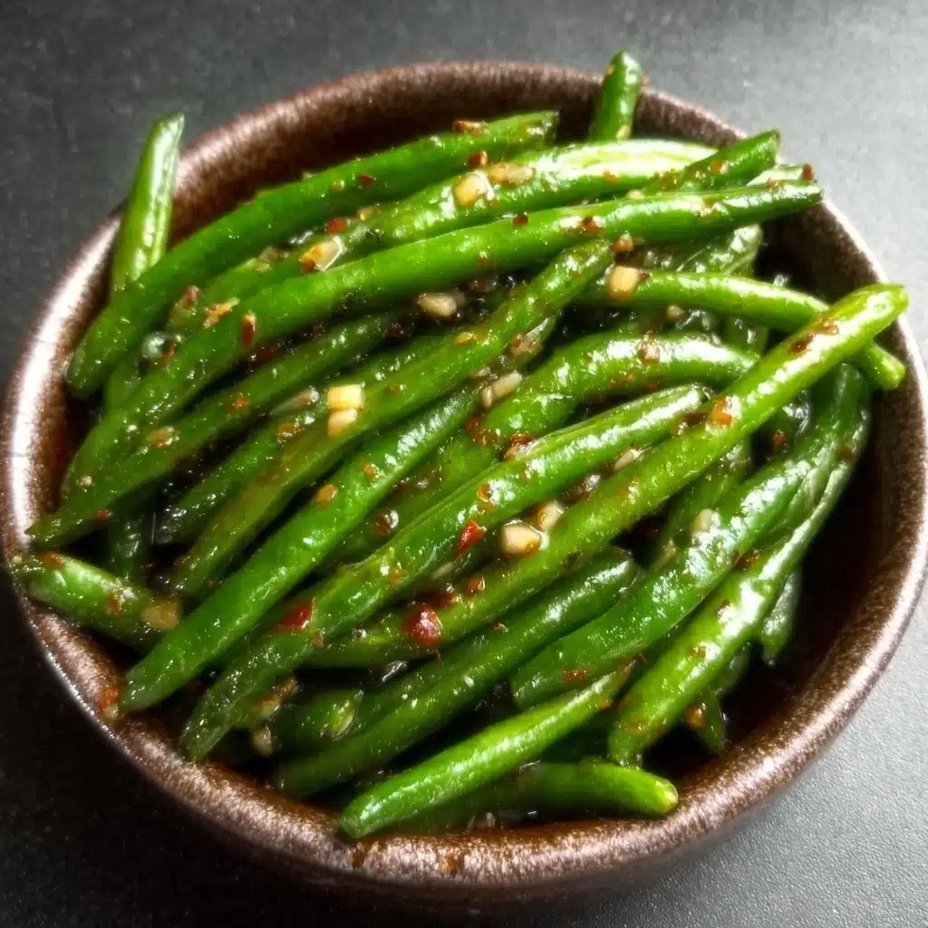 Chinese Garlic Green Beans Recipe - Recipe Image