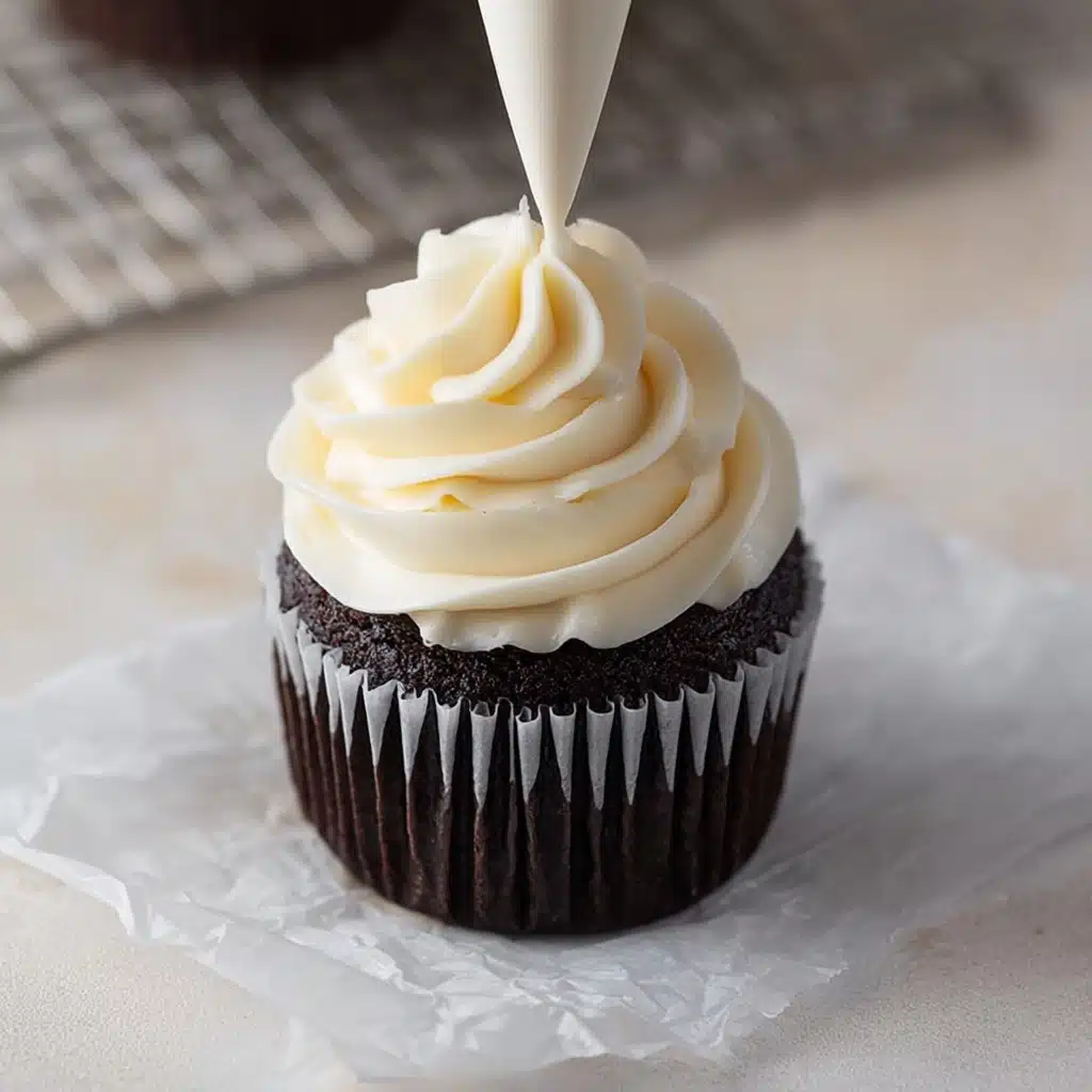 Vanilla American Buttercream Frosting Recipe - Recipe Image