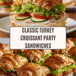 Turkey Croissant Sandwich (Classic Party Sandwich Idea!) Recipe
