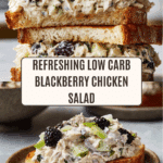 Low Carb Blackberry Cottage Cheese Chicken Salad Recipe