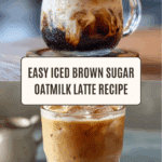 The BEST Iced Nespresso Brown Sugar Oatmilk Latte Recipe