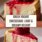 Greek Yogurt Cheesecake Recipe