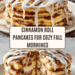Cinnamon Roll Pancakes Recipe