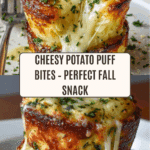 Cheesy Mashed Potato Puff Bites Recipe