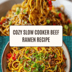 Slow Cooker Beef Ramen Recipe
