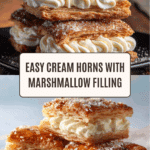 Lazy Cream Horns Recipe