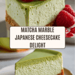 Original Matcha Japanese Cheesecake Recipe