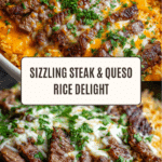 Steak & Queso Rice Recipe