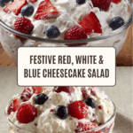 Red White and Blue Cheesecake Salad Recipe