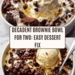 Brownie Bowl for Two Recipe