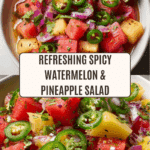 Spicy Watermelon Salad With Pineapple & Jalapeño Recipe