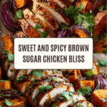Spiced Brown Sugar Chicken and Sweet Potatoes Recipe