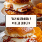 Baked Ham and Cheese Sliders Recipe