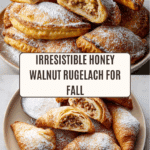 Honey, Cinnamon and Walnut Rugelach (Rogaliki) Recipe